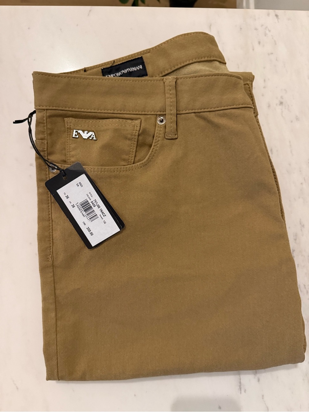 Emporio Armani Tan Men's Jeans